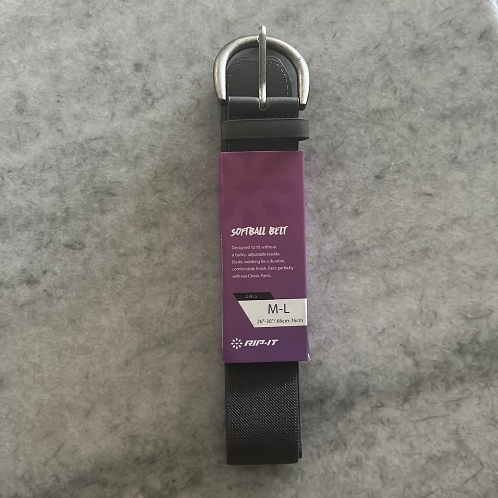 Rip-it softball belt NWT